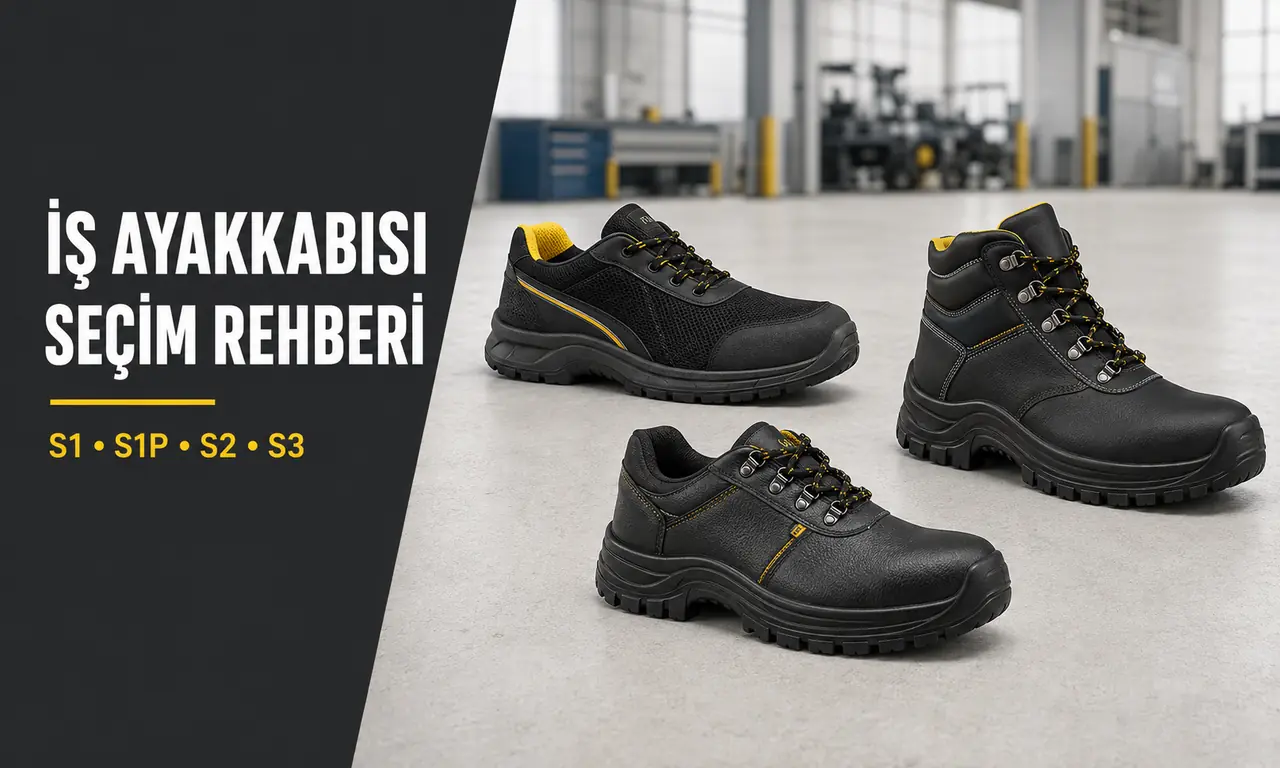 S1 S1P S2 ve S3 iş ayakkabısı ile iş güvenliği botu seçim rehberi