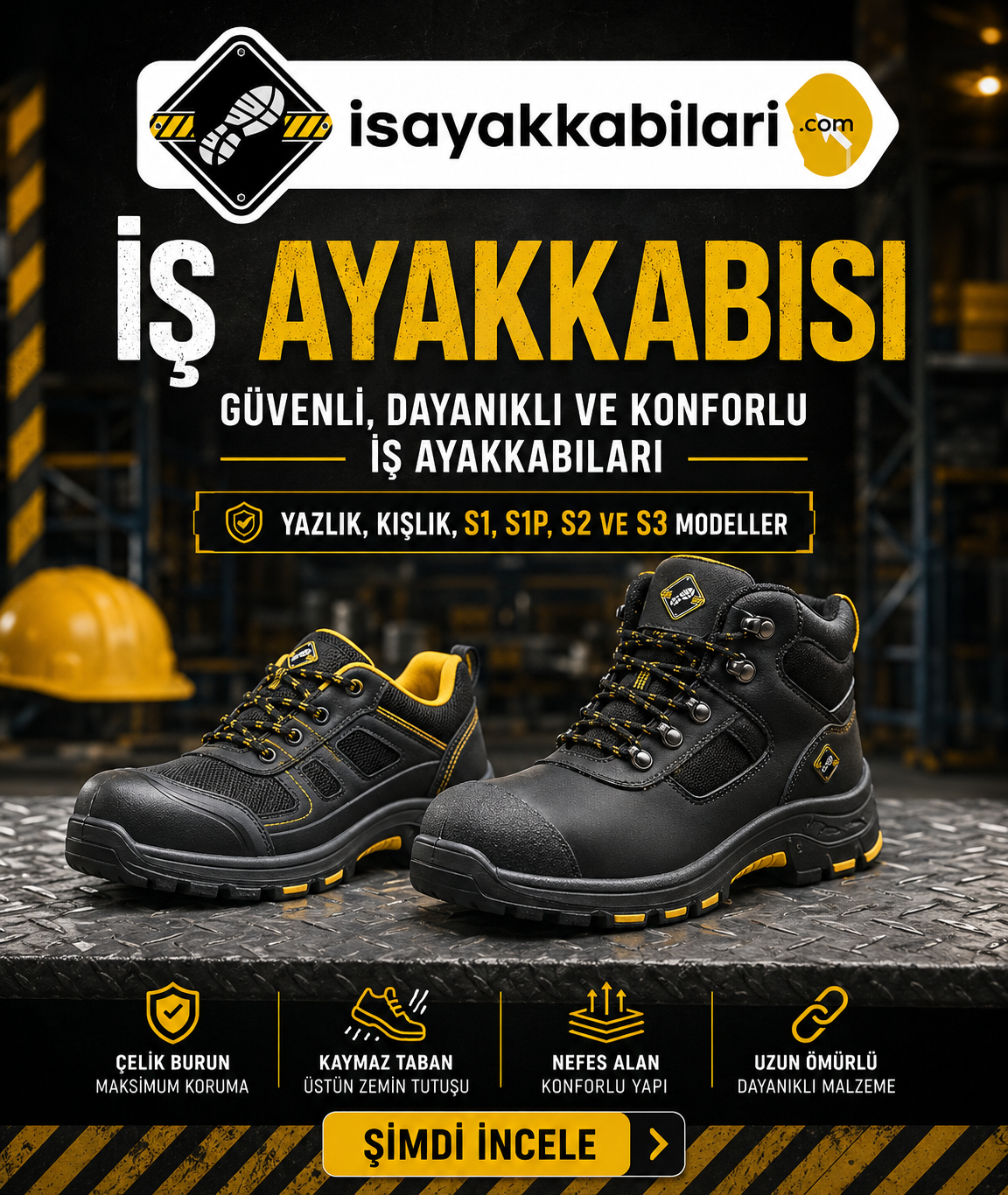İş Ayakkabısı Modelleri