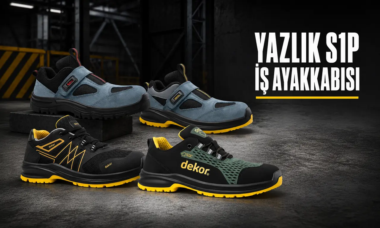 Marakeş, Girne, Lizbon ve Oslo yazlık S1P iş ayakkabısı modelleri